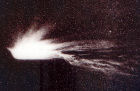 La cometa di Halley - zoom