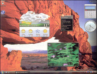 Desktop di Windows Vista
