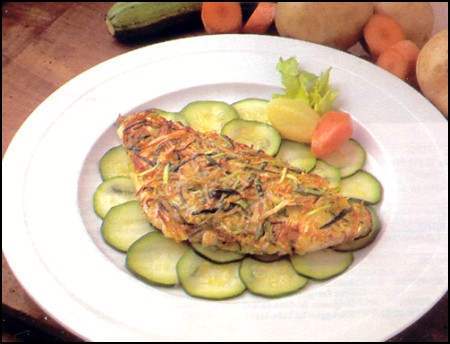 Ricette Pesce - Orata in crosta di ortaggi