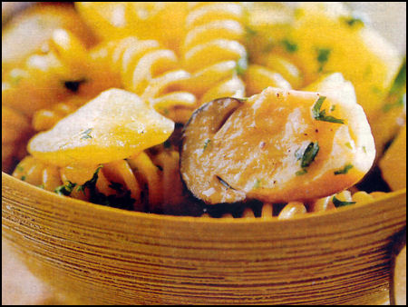 Ricette Primi Pasta - Fusilli alla boscaiola
