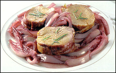 Ricette Secondi - Lonza di maiale con cipolle