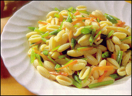 Ricette Primi Gnocchi - Gnocchetti sardi con verdure
