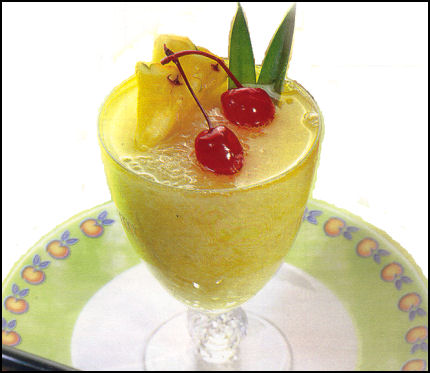 Ricette Dessert Frutta - Granita di ananas