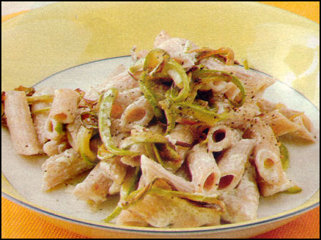 Ricette Primi Pasta - Pennette con le zucchine