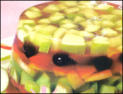 Ricette Dessert Frutta - Frutta mista in gelatina