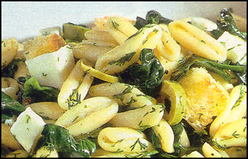 Ricette Primi Pasta - Cavatelli e spinaci