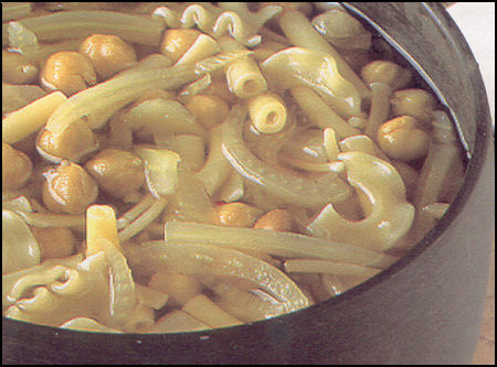 Ricette Primi Minestre - Minestra di ceci e finocchi