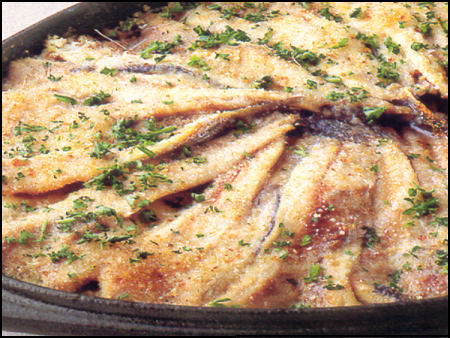 Ricette Pesce - Alici gratinate