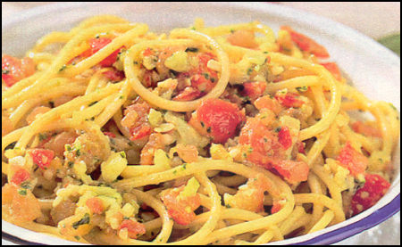 Ricette Primi Pasta - Spaghetti alla trapanese