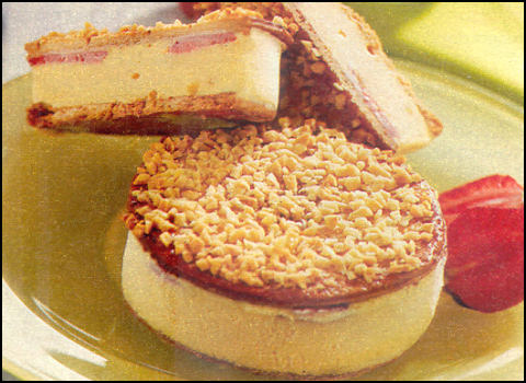 Ricette Dessert Gelati - Sandwich gelato allo zabaione