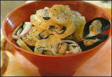 Ricette Crostacei Molluschi - Cozze e patate