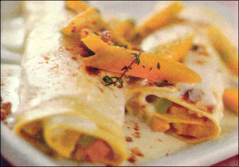 Ricette Primi Pasta - Cannelloni alla zucca