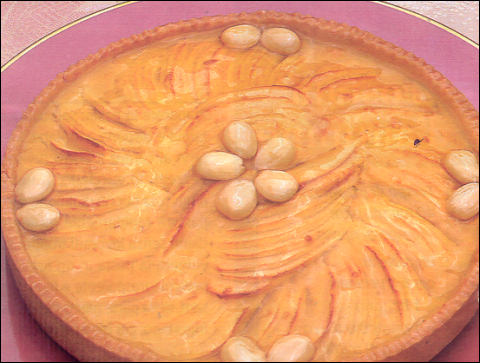 Ricette Dessert Dolci - Crostata mele e mandorle