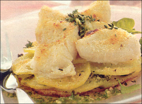 Ricette Pesce - Merluzzo con patate