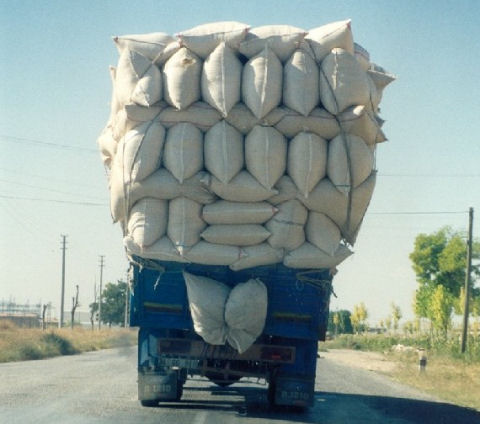 camion carico turchia