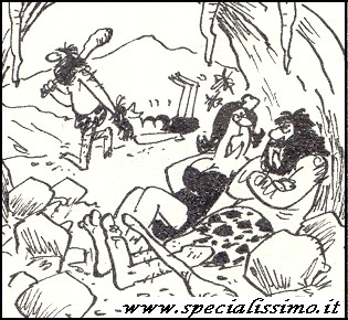 Vignette Preistoria - Vita in caverna