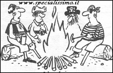 Vignette Varie - Pirati - fuoco