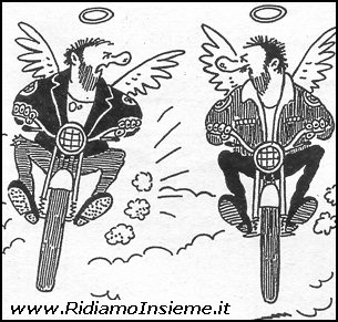 Vignette Freddure - Motociclisti