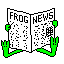 rana legge giornale