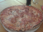 Scarica lo sfondo ALIMENTARI - Pizza prosciutto e funghi