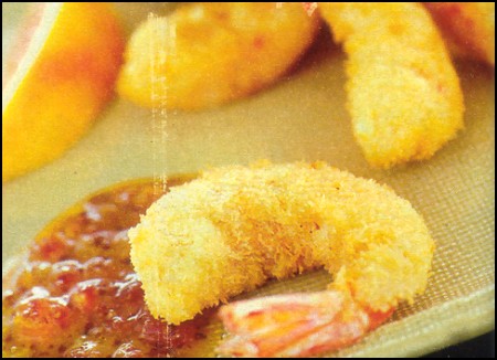 Ricette Crostacei Molluschi - Gamberoni dorati