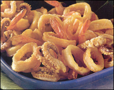 Ricette Crostacei Molluschi - Frittura di mare