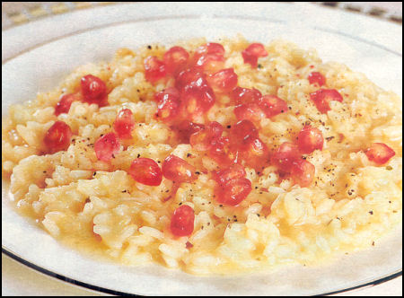 Ricette Primi Riso - Risotto alla melagrana