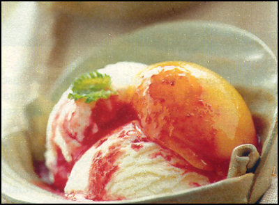 Ricette Dessert Frutta - Pesca melba