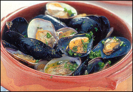 Ricette Crostacei Molluschi - Impepata di cozze e vongole