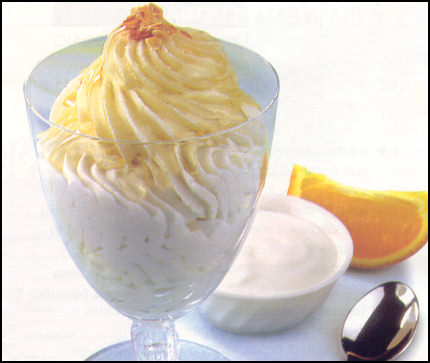 Ricette Dessert Gelati - Gelato miele e yogurt
