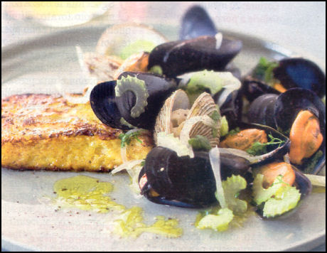 Ricette Crostacei Molluschi - Cozze al verde