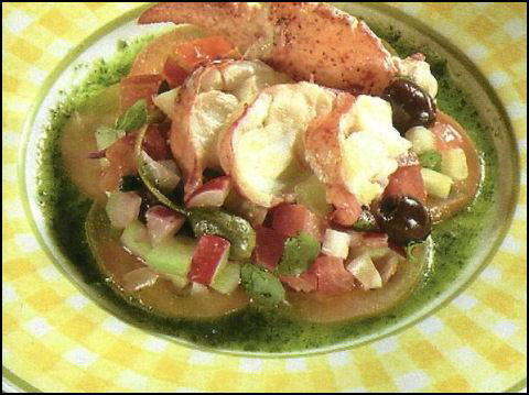 Ricette Crostacei Molluschi - Astice alla mediterranea