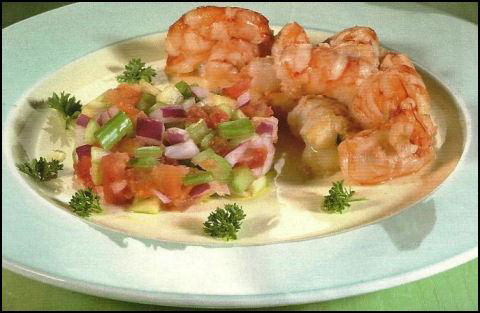 Ricette Crostacei Molluschi - Gamberoni alla sarda