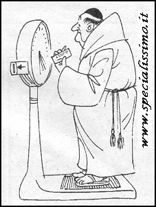 Vignette Varie - Frate - bilancia