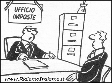 Vignette Freddure - Ufficio imposte